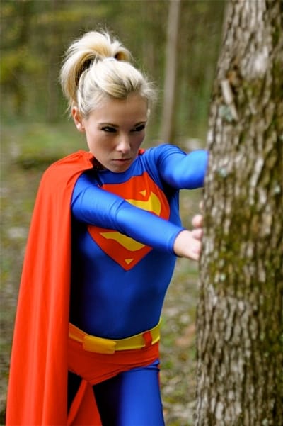Supergirl looking strong