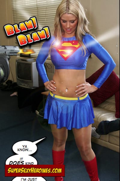 bullets bouncing off Supergirls chest