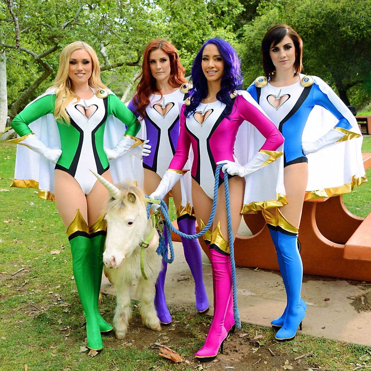 Team Unicorn Superheroines