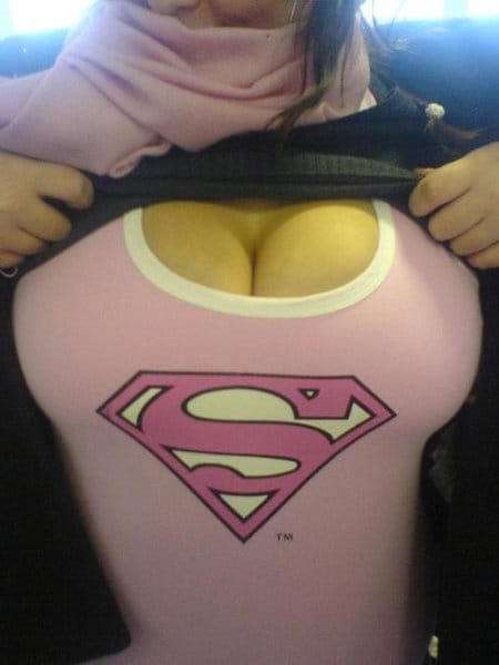 Denise Milani as Wonder Woman