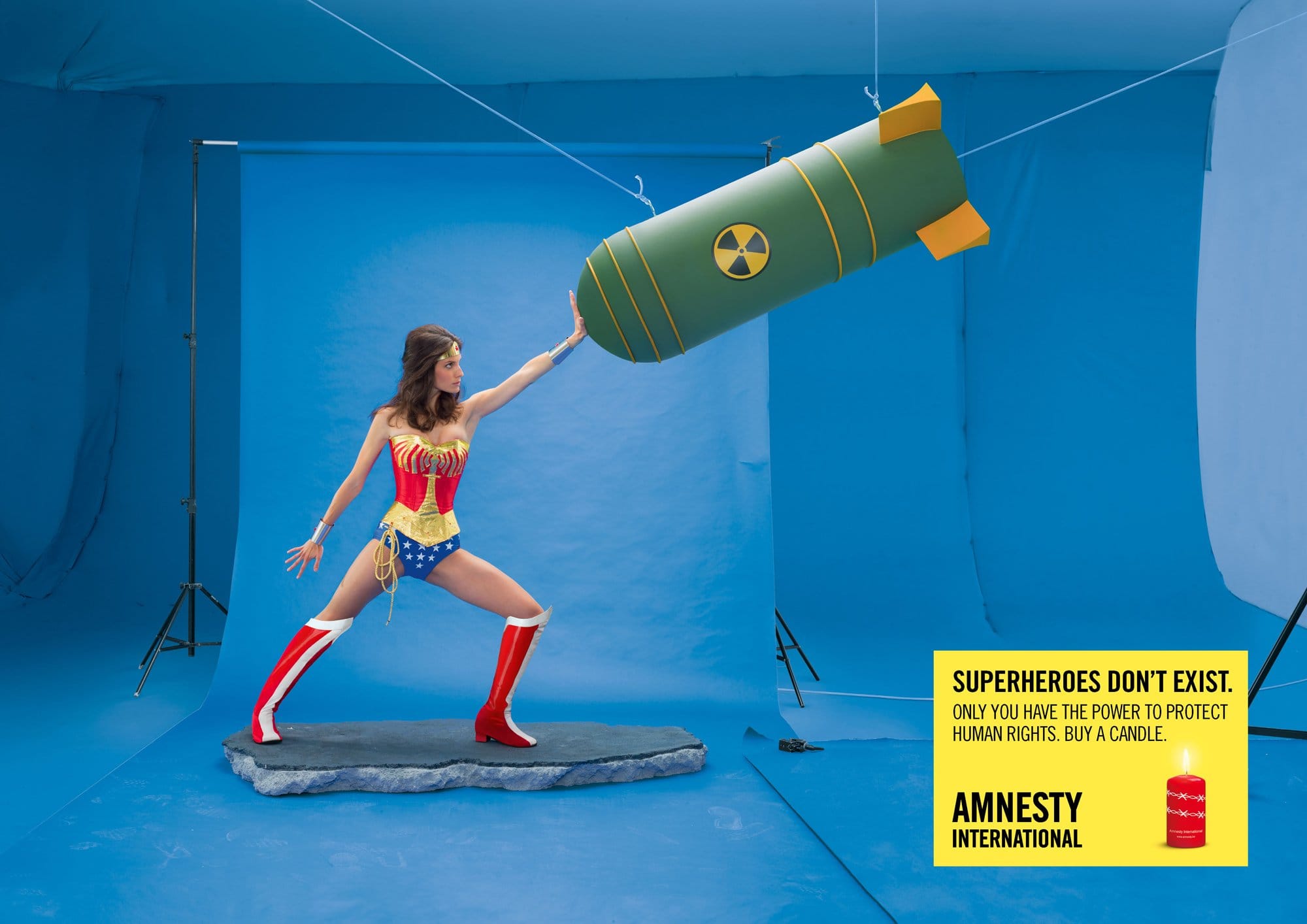 Wonder Woman Amnesty International advert