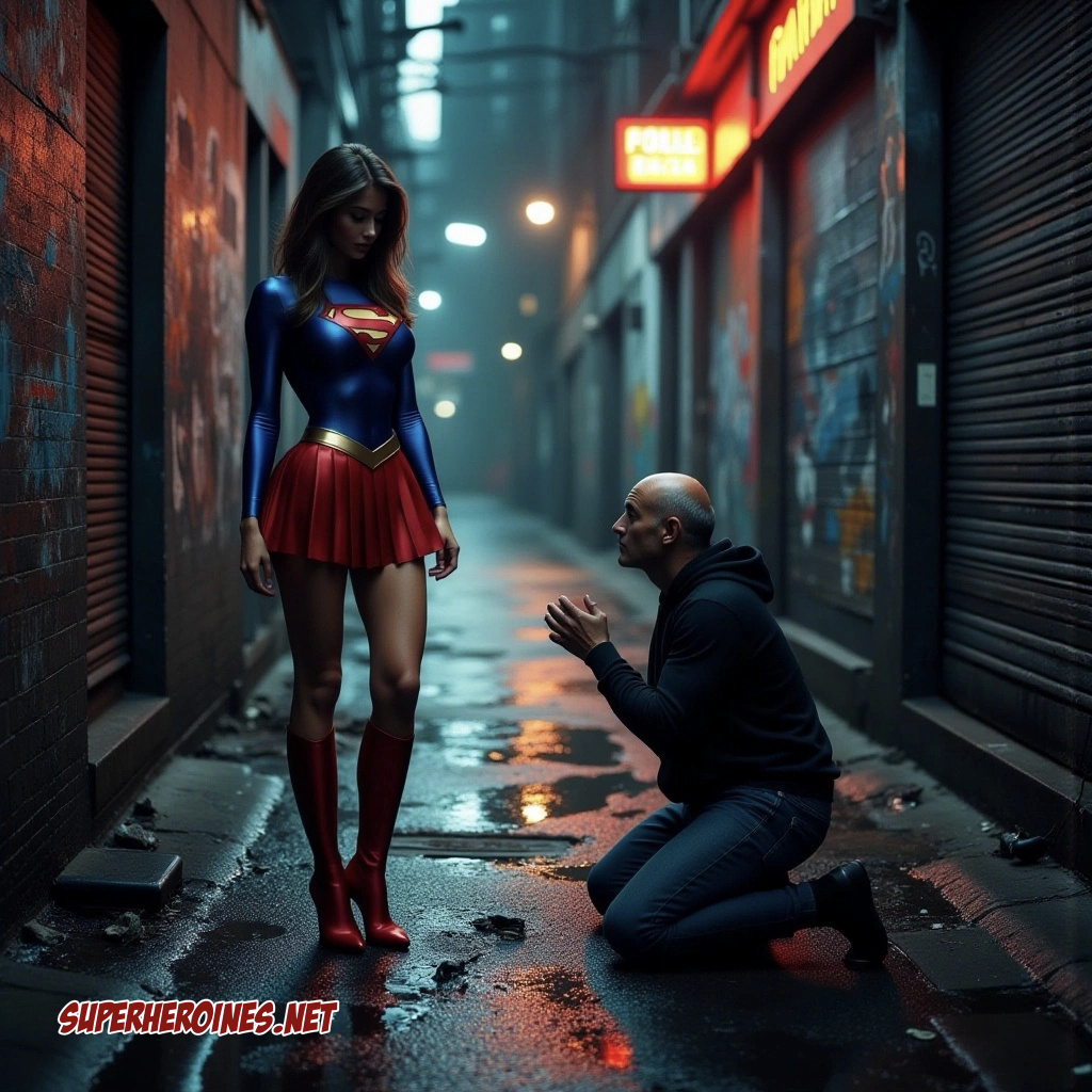 Supergirl - Supergirl chilling out