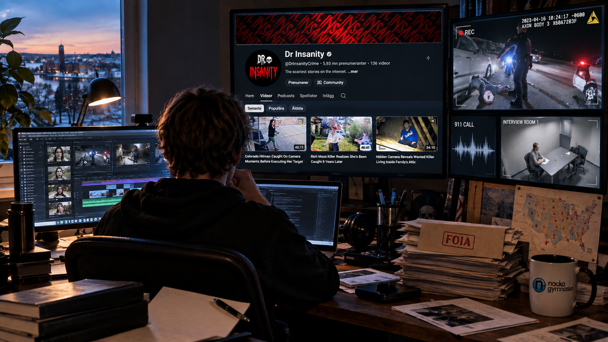 [285] »Harald goes to Hollywood – Dr Insanity är en svensk true crime-sensation«