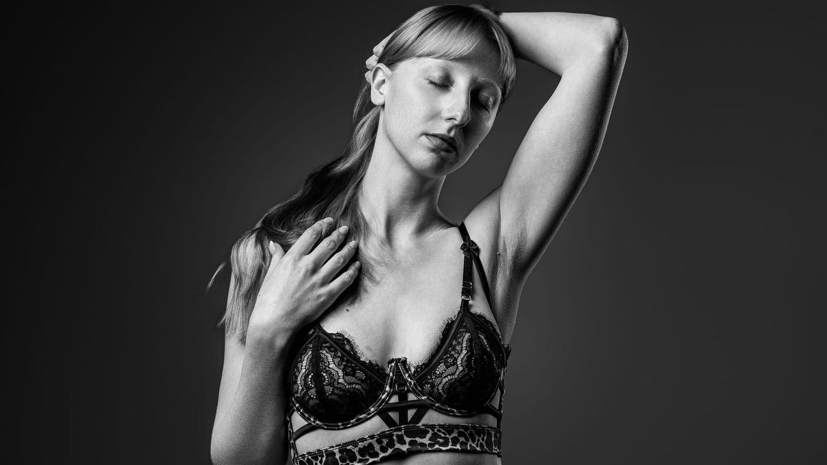 Luxuriously Lounging in Lingerie