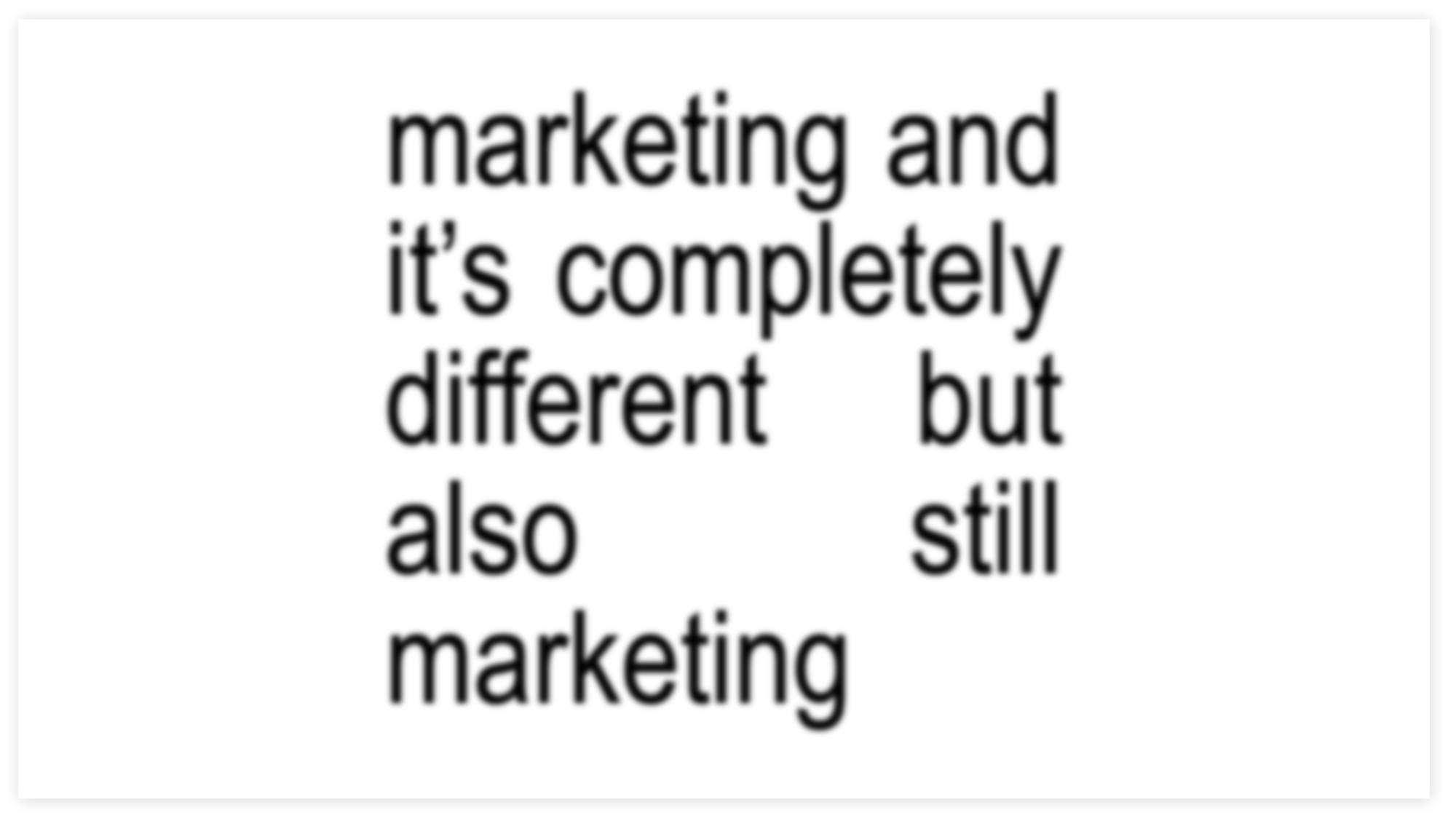 Miniculture Over Monoculture