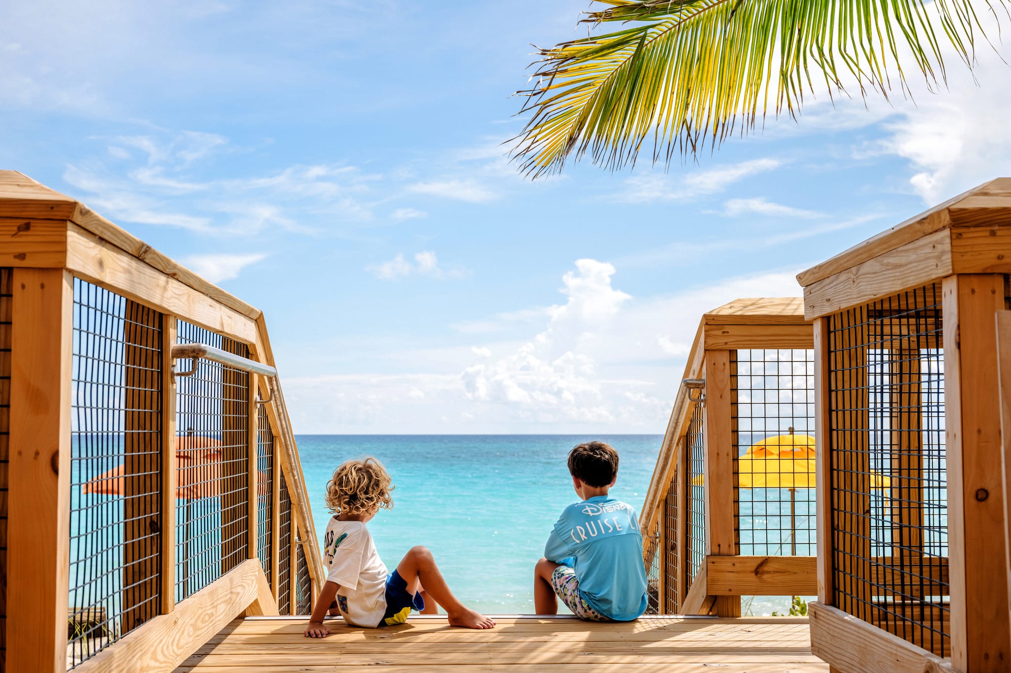 Private cabana at Lookout Cay at Lighthouse Point