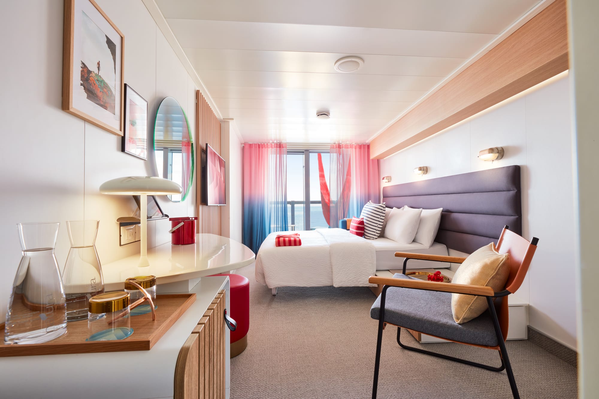 Virgin Voyages Sea Terrace cabin