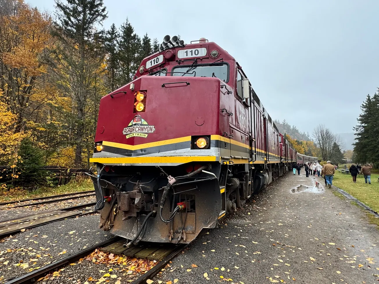 An Autumn Ride on the Algoma Central Railway