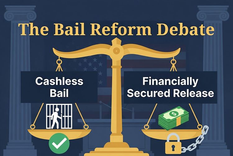 Bail Reform, Cashless Bail versus Financially secured release