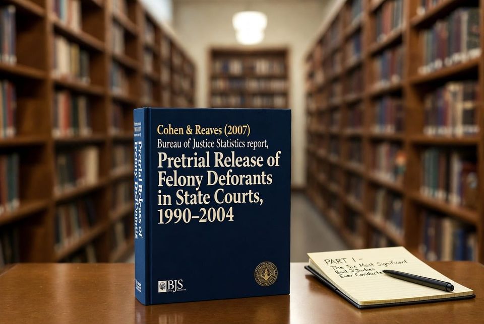 Part 1 – The Six Most Significant Bail Studies Ever Conducted