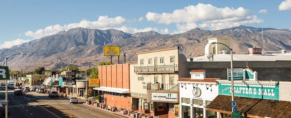 An old picture of downtown Bishop. Source: Wikimedia