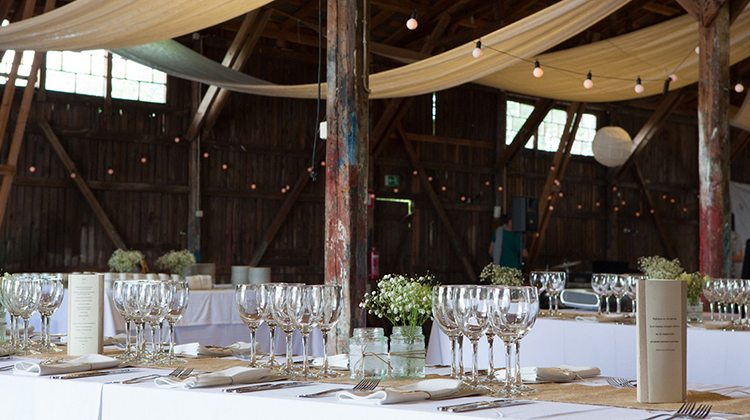 Valkosaaren Telakka hääpaikka