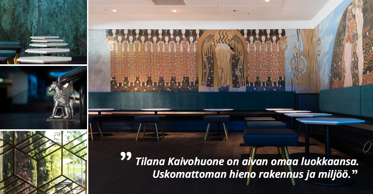 Yritys- ja yksityistilaisuudet Kaivohuoneella - Venuu.fi