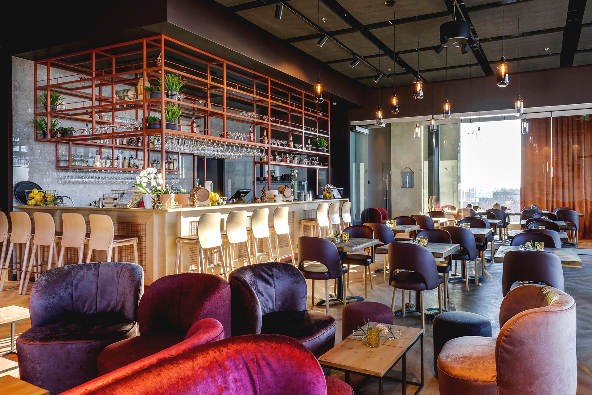 Ravintola Periscope / Lounge Bar - tila virkistyspäivään / Venuu.fi