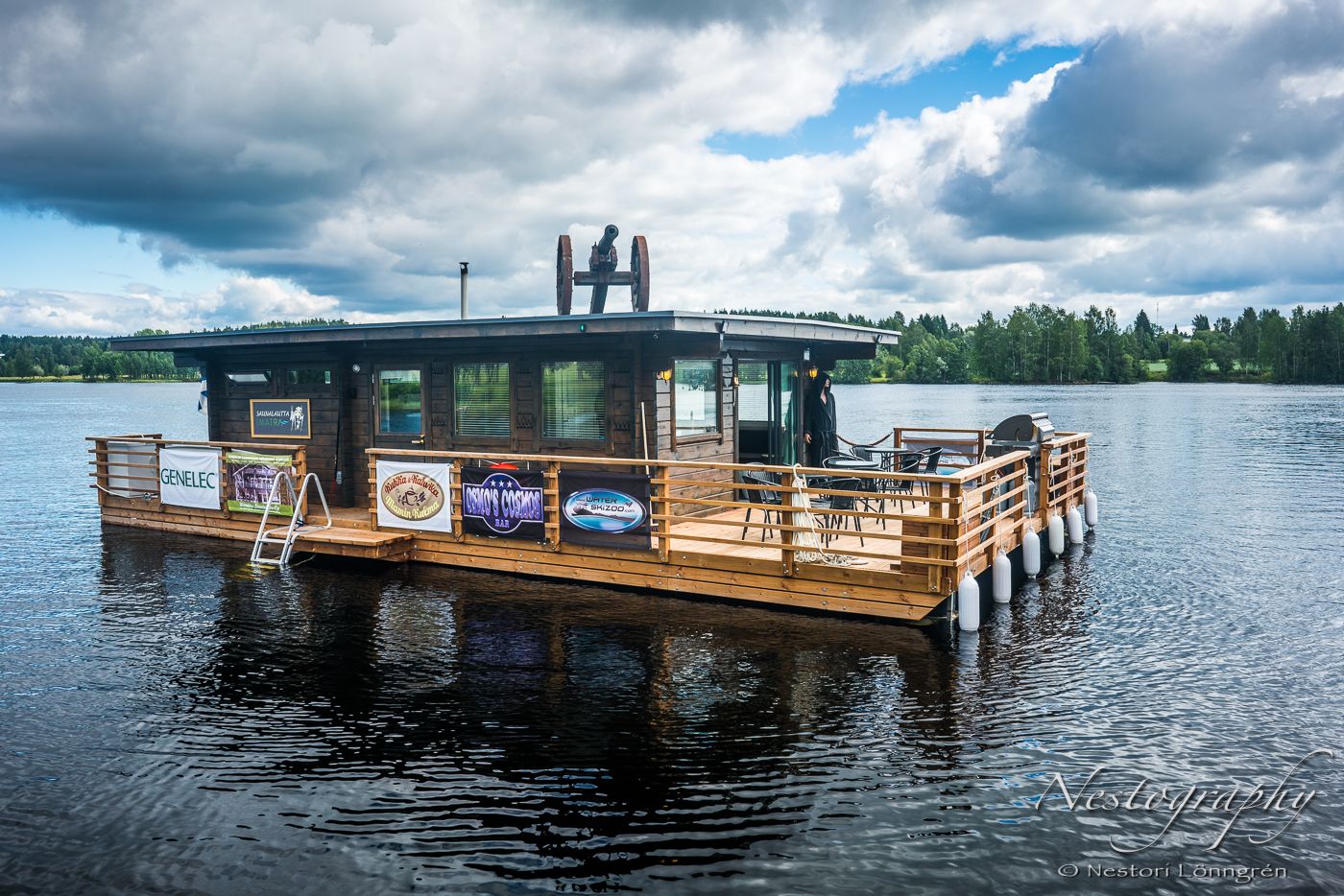Saunalautta-Imatra – vuorkaa saunalautta Etelä-Karjalasta juhliin Venuu.fi:stä