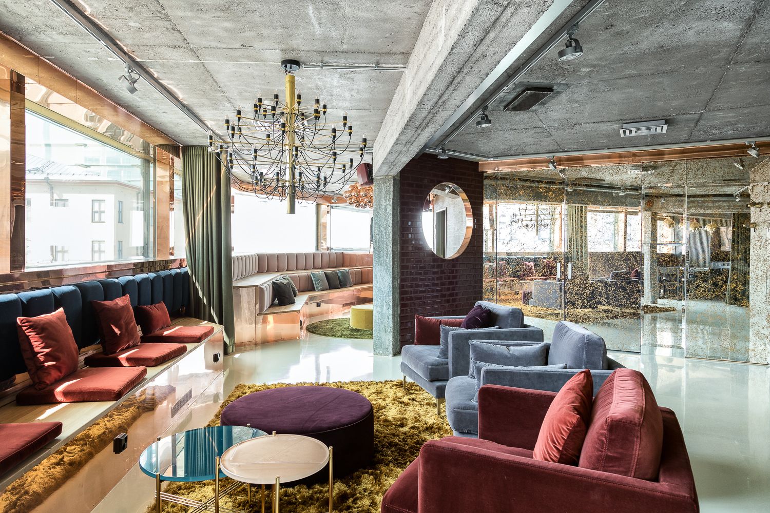 G Livelab The Suite on ehkä jopa koko Helsingin tyylikkäin vuokrasauna värikkäine yksityiskohtineen - Venuu.fi