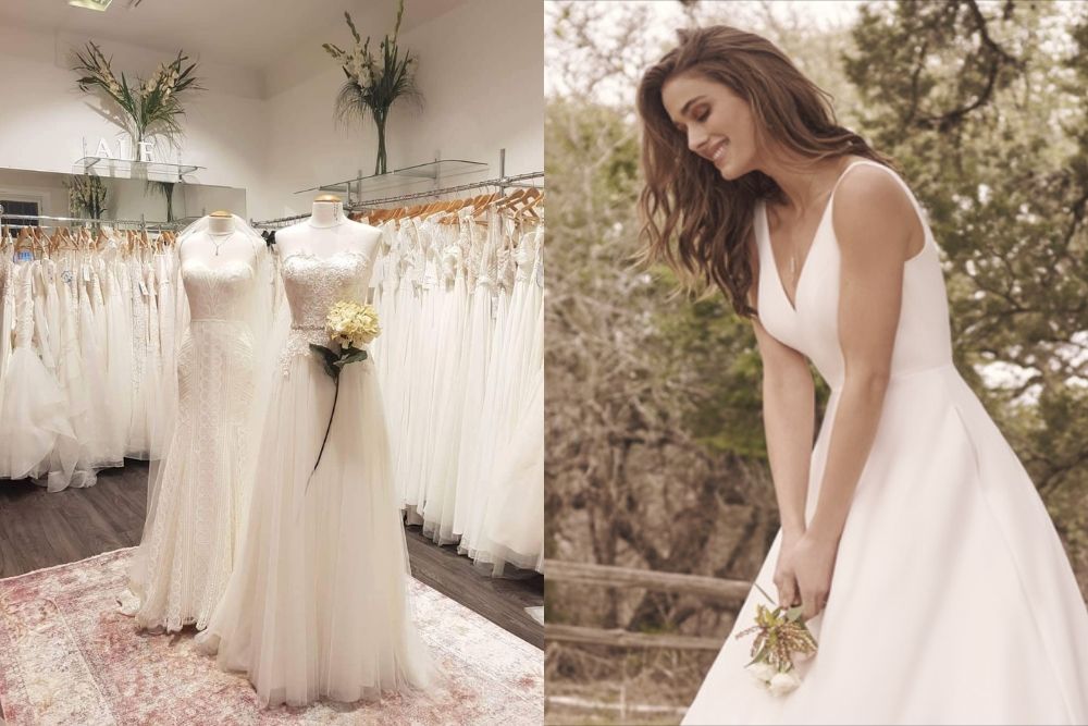 Hääpukuliike Seremonia hääpukuja.