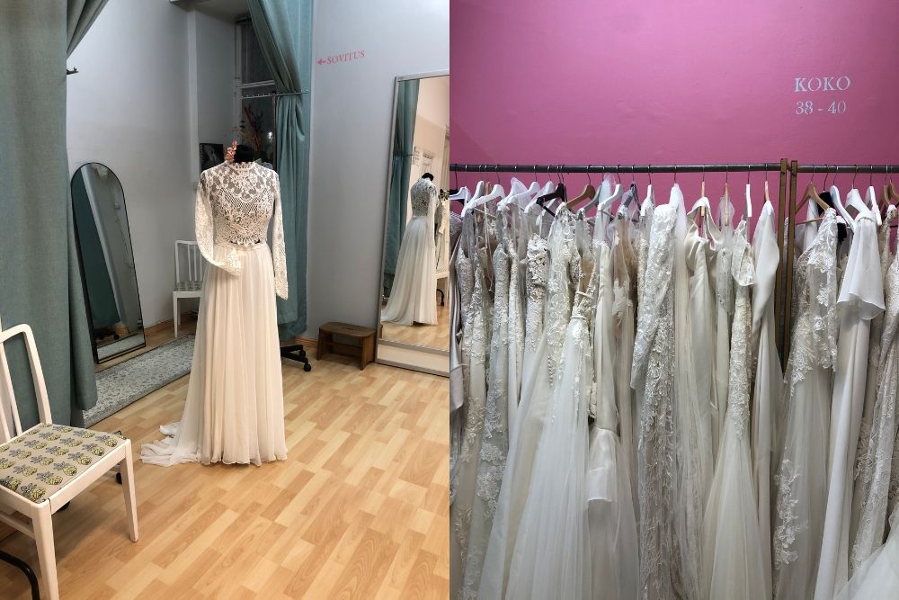 Lovebirdsistä käytetyt hääpuvut edullisesti.