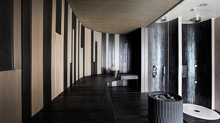 Tyylikäs saunatila Roba Lounge