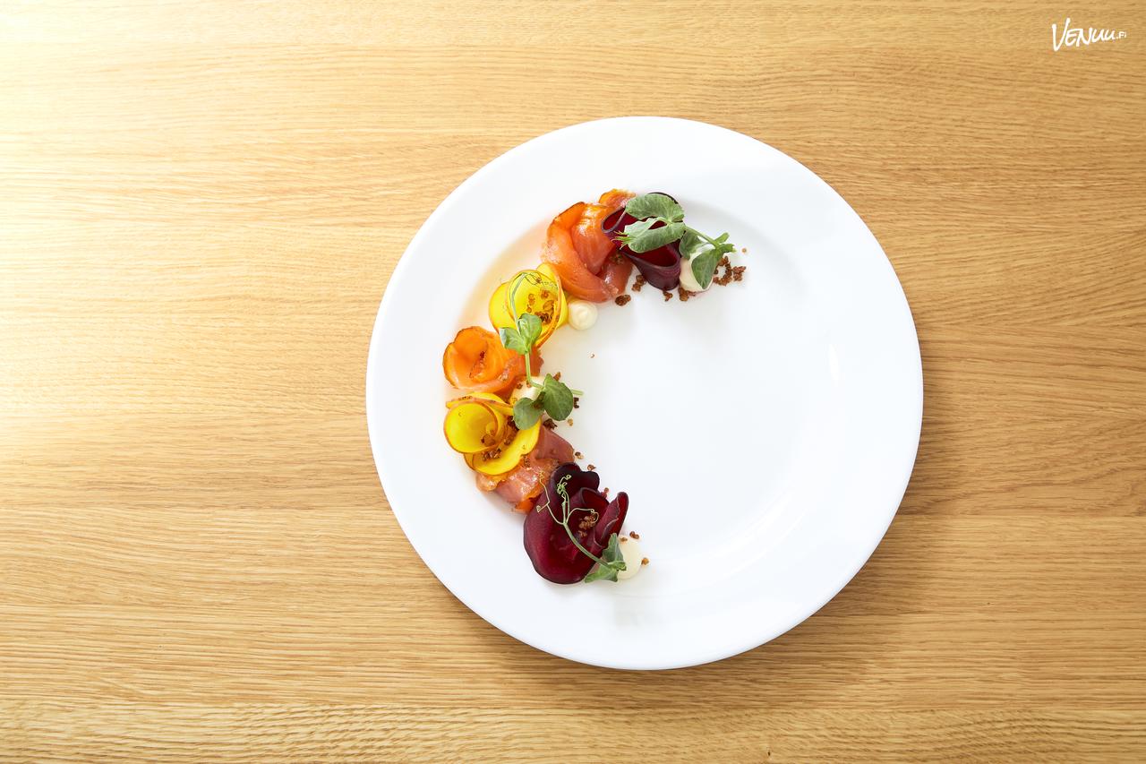 Arto Rastas Cateringin annokset ovat paitsi herkullisia myös upean näköisiä