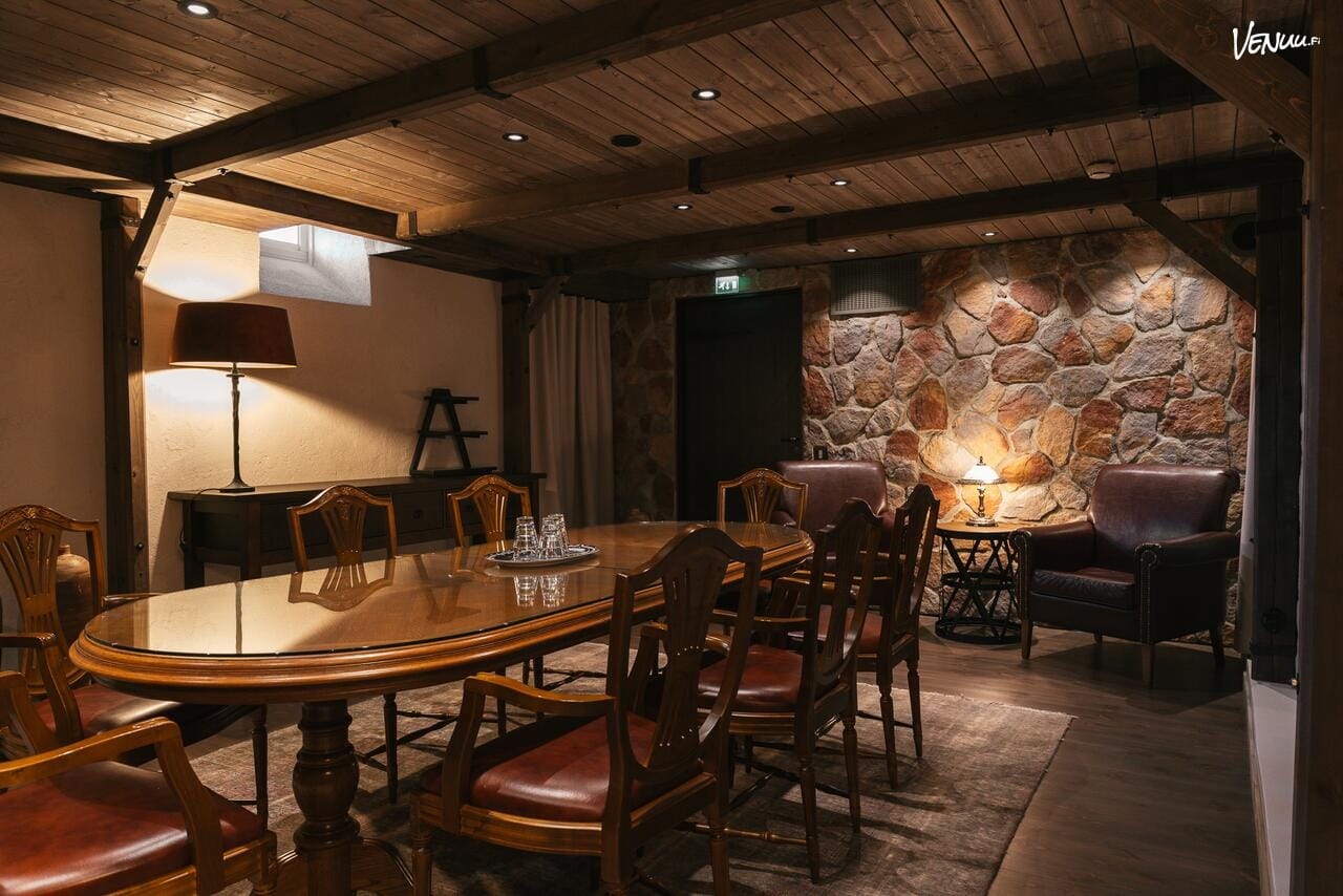 Boutique Hotel Yöpuun pieni ja viihtyisä kokoustila Jyväskylän keskustassa.