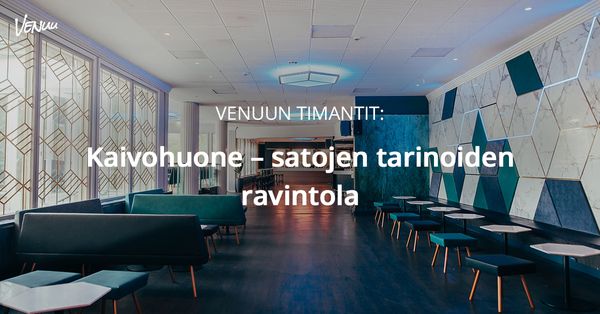 Venuun Timantit: Kaivohuone – satojen tarinoiden ravintola