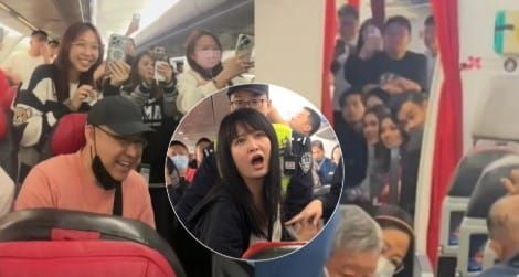 'I am China': Passenger's meltdown over English-speaking cabin crew forces AirAsia flight back to gate