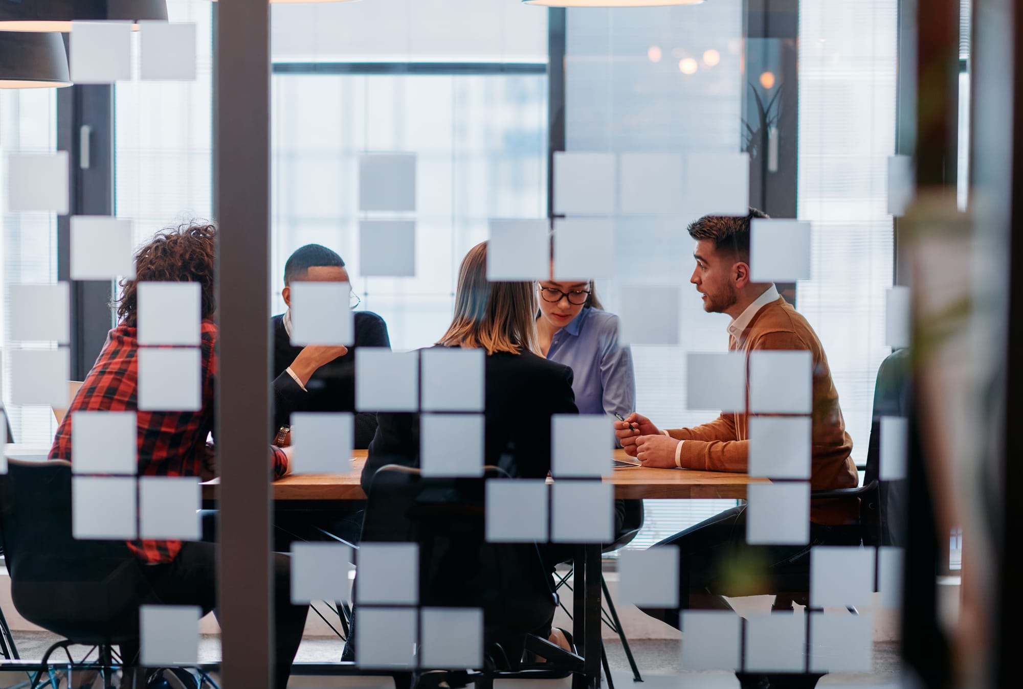 Real Estate Agents in a Brokerage Conference Room