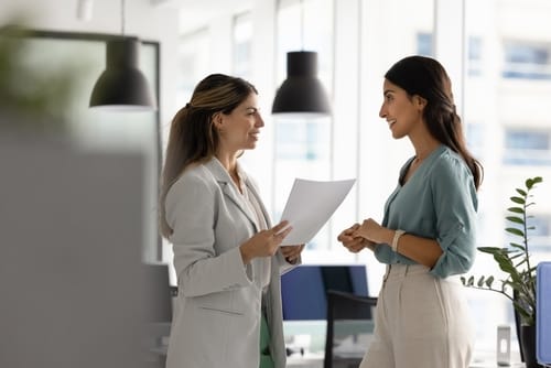 A friend referring over a real esate agent