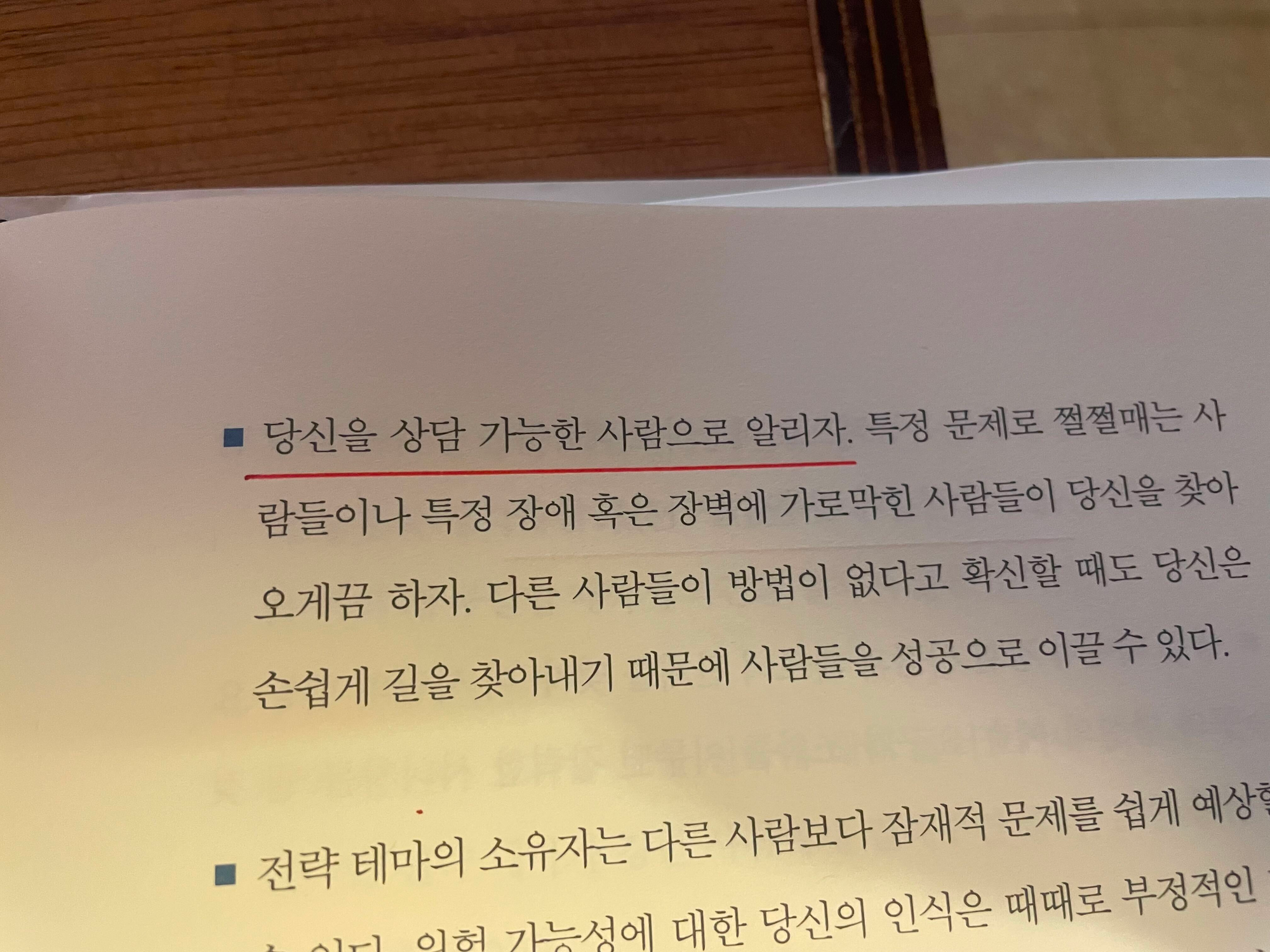 나의 첫 번째 강점, 전략 테마를 극대화하기 위한 가이드