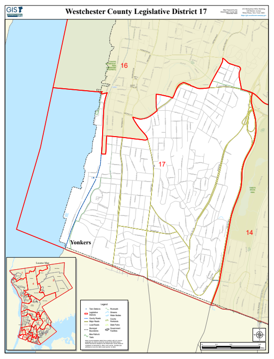 Westchester County Legislative District 17 Candidate Cheat Sheet