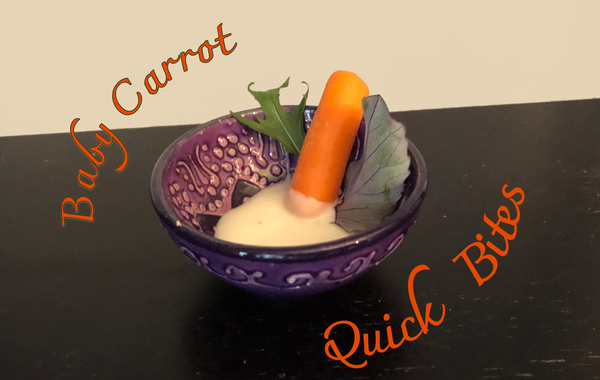 Baby Carrots Quick Bites #2: Poor Person's Electrolytes