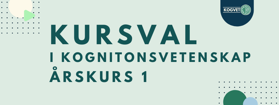 Kursval i Kognitionsvetenskap år 1 – Vad ska jag välja?