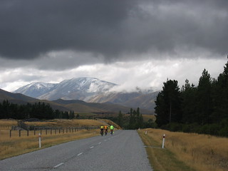 Towards snow laden mountains in March!