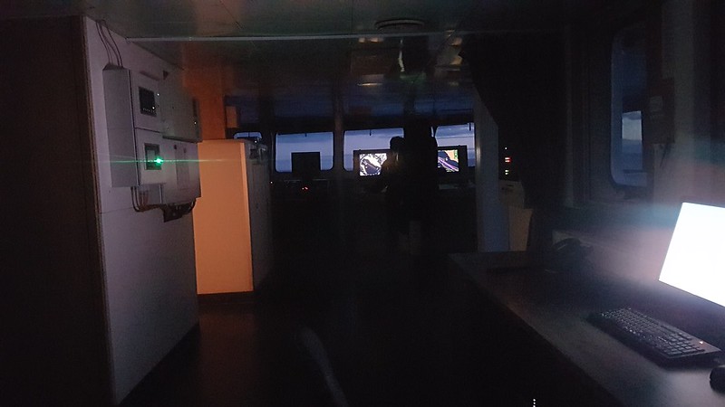 Beagle Channel, the bridge heading south