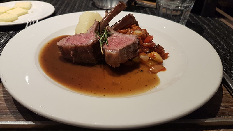 A typical dinner - Gaining weight on Drake Passage Return Day 2