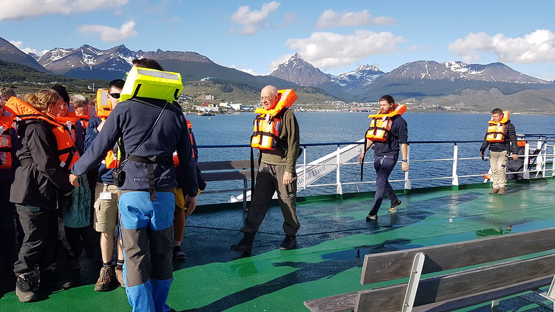 Lifeboat Drill (Dr Karl centre frame)
