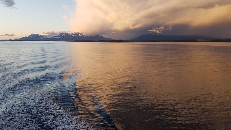 Beagle Channel evening light