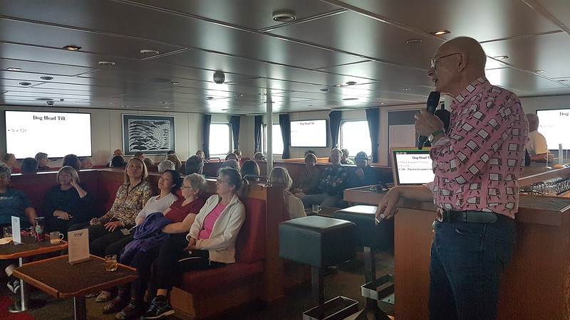 Dr Karl in his element - Drake Passage Return Day 2