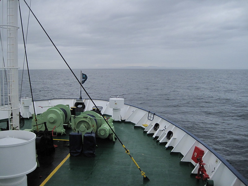 First sight of land - Drake Passage Return Day 2