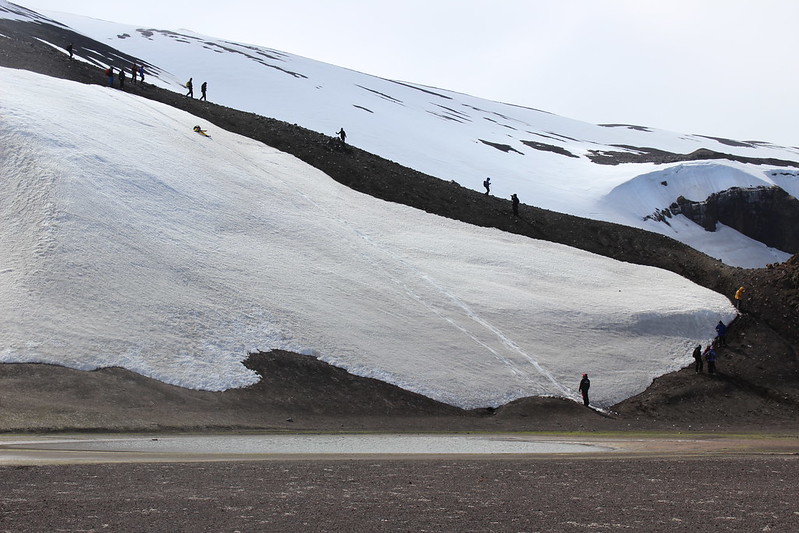 Whalers Bay speedy descent - Deception Island