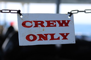 Most of the ship was open access, unless something potentially hazardous or critical was happening