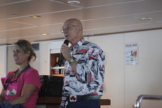 Dr Karl (in a Mrs K original shirt)