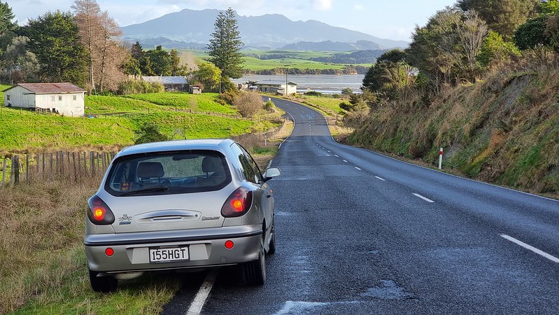 Heading towards Mt Karioi & Raglan