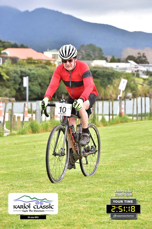 Approaching the finish