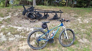 Ploughing up Parker Rd Hill