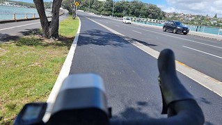Tāmaki Drive Bike Path is finally smooooooth!