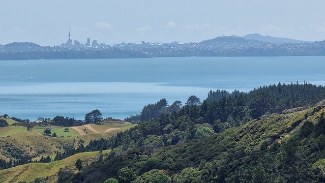 Auckland CBD from Āwhitu