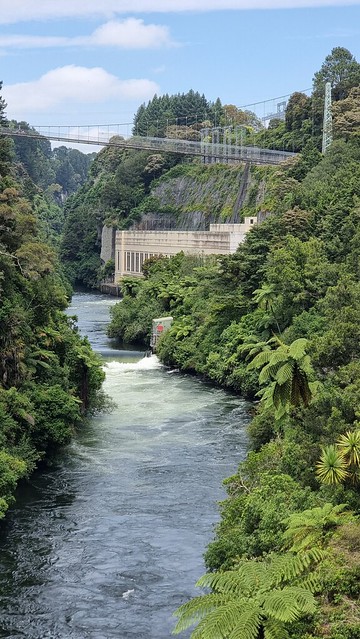 Arapuni Swingbridge & Power Station