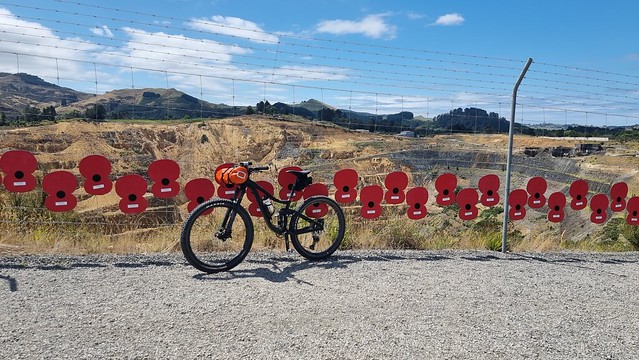 Martha Hill Mine War Memorial Poppies